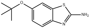 2-Benzothiazolamine,6-(1,1-dimethylethoxy)-(9CI) Struktur