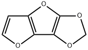 Furo[2,3:4,5]furo[2,3-d]-1,3-dioxole  (8CI,9CI),236-70-4,结构式