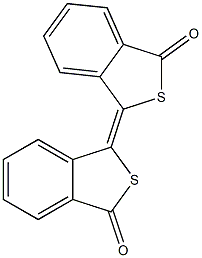 (1E)-Δ1,1'(3H,3'H)-Bi[benzo[c]thiophene]-3,3'-dione Struktur
