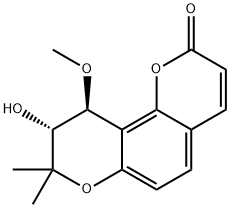 trans-Methylkhellactone Struktur