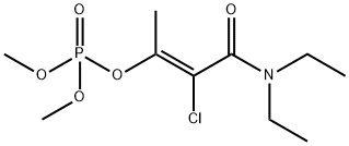 (Z)-2-chloro-3-dimethoxyphosphoryloxy-N,N-diethyl-but-2-enamide|(Z)-2-chloro-3-dimethoxyphosphoryloxy-N,N-diethyl-but-2-enamide