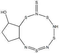 2H-Cyclopentathiazole-2-thione,hexahydro-3a-hydroxy-(8CI,9CI) Structure