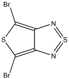 Thieno[3,4-c][1,2,5]thiadiazole-2-siv, 4,6-dibroMo- (9ci) Structure