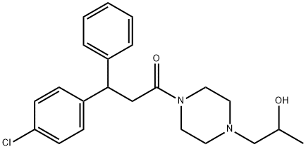 23902-87-6 4-[3-(p-Chlorophenyl)-3-phenylpropionyl]-α-methyl-1-piperazineethanol