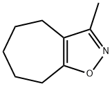 4H-Cyclohept[d]isoxazole,5,6,7,8-tetrahydro-3-methyl-(8CI,9CI) Struktur