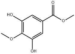3,5-二羟基-4-甲氧基苯甲酸甲酯,24093-81-0,结构式