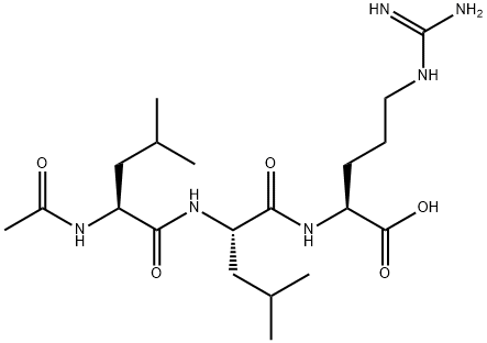 leupeptin acid Structure