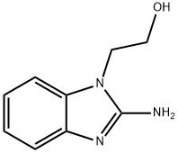 1H-Benzimidazole-1-ethanol,2-amino-(9CI) Structure