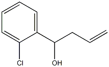 1-(2-氯苯基)-3-丁烯-1-醇 结构式