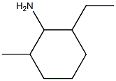 Cyclohexylamine, 2-ethyl-6-methyl-, stereoisomer (8CI) Structure