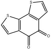 ベンゾ[2,1-b:3,4-b′]ジチオフェン-4,5-ジオン 化学構造式