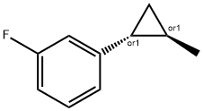 Benzene, 1-fluoro-3-[(1R,2R)-2-methylcyclopropyl]-, rel- (9CI)|