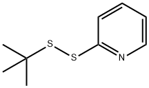 Pyridine,2-[(1,1-dimethylethyl)dithio]-(9CI) 结构式