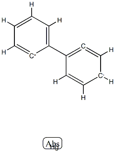 ジベンゾメルクロール 化学構造式