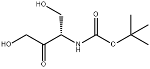 Carbamic acid, [(1S)-3-hydroxy-1-(hydroxymethyl)-2-oxopropyl]-, 1,1- Struktur
