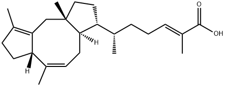 (6α,10β,11α)-Ophiobola-2,7,19-trien-21-oic acid Structure