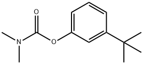 3-tert-ブチルフェニル=N,N-ジメチルカルバマート 化学構造式