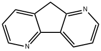 9H-环戊二烯并[1,2-B:3,4-B']二吡啶 结构式