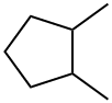 (1S)-1α,2β-ジメチルシクロペンタン 化学構造式