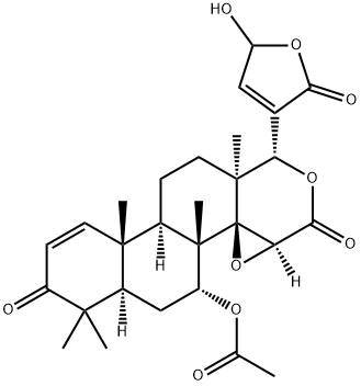 (17aα,13α)-7α-Acetoxy-14β,15β-epoxy-4,4,8-trimethyl-3,16-dioxo-D-homo-17aα-(2,5-dihydro-5-hydroxy-2-oxofuran-3-yl)-17-oxa-5α-androst-1-ene|
