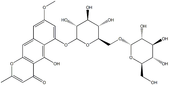 rubrofusarin gentiobioside Structure