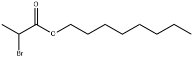 2-溴丙酸辛酯, 24625-82-9, 结构式