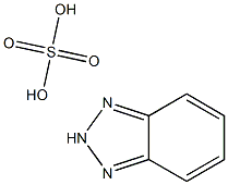 1H-Benzotriazole, sulfate (1:1) Structure