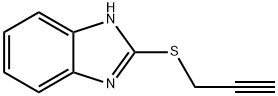1H-Benzimidazole,2-(2-propynylthio)-(9CI) Struktur