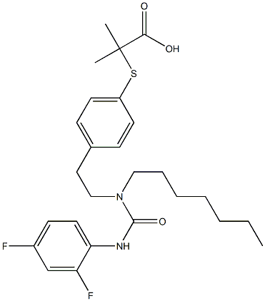 GW 9578, 247923-29-1, 结构式