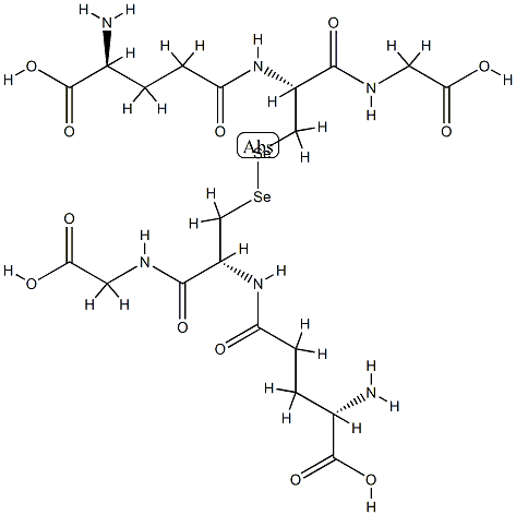 glutaselenone diselenide Struktur