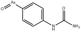 4-Carbamidophenylarsenic oxide Struktur