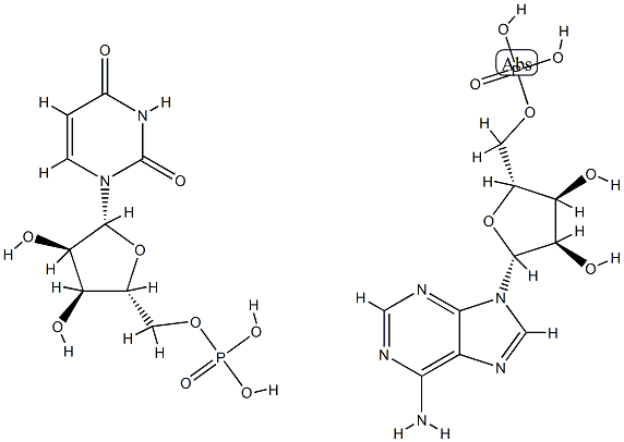 POLYADENYLIC-POLYURIDYLIC ACID SODIUM Struktur