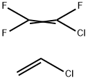 chlorotrifluoro-ethen polymer with chloroethene Structure