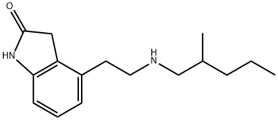N-Desbispropyl-N-pentyl-2-Methyl Ropinirole 化学構造式
