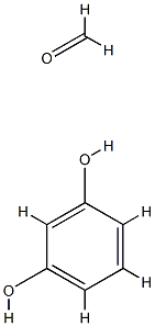 RESORCINOL-FORMALDEHYDE RESIN Structure