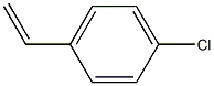 ポリ(4-クロロスチレン) 化学構造式