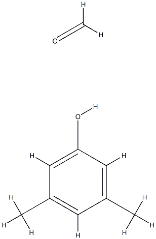 甲醛与3,5-二甲基苯酚的聚合物,25086-35-5,结构式