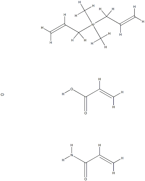 聚季铵盐-39 结构式
