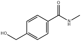 4-(ヒドロキシメチル)-N-メチルベンズアミド 化学構造式