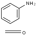 甲醛与苯胺的聚合物, 25214-70-4, 结构式