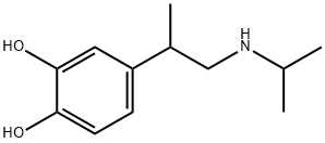 1,2-Benzenediol,4-[1-methyl-2-[(1-methylethyl)amino]ethyl]-(9CI) Structure