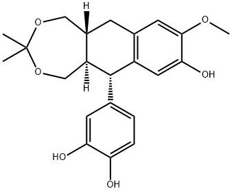 异紫杉脂素 9,9'-缩丙酮,252333-72-5,结构式