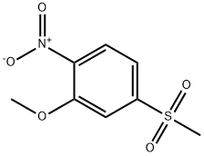2-methoxy-4-(methylsulfonyl)-1-nitrobenzene(WX191878) Structure