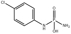 N-P-CHLOROPHENYL-DIAMIDOPHOSPHORIC ACID) 结构式