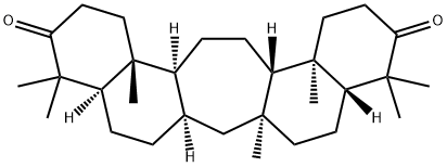 セラタンI-3,21-ジオン 化学構造式