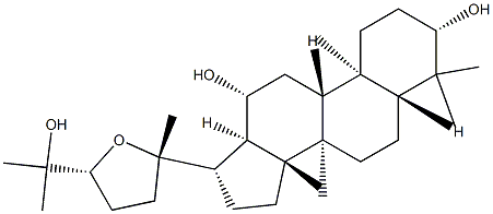 (20S)-Protopanaxadiol oxide I Structure