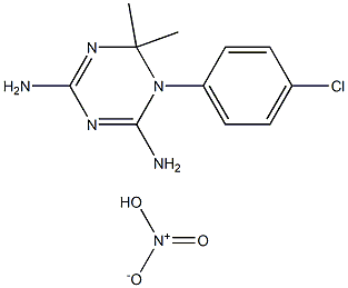 Cycloguanil Nitrate 结构式