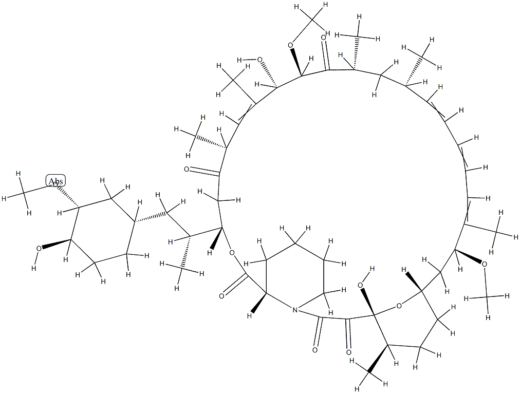 28-epirapamycin Structure