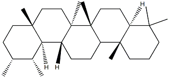 (18α,19α)-5α-Ursane Structure