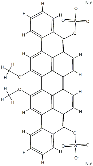 可溶性还原绿1, 2538-84-3, 结构式